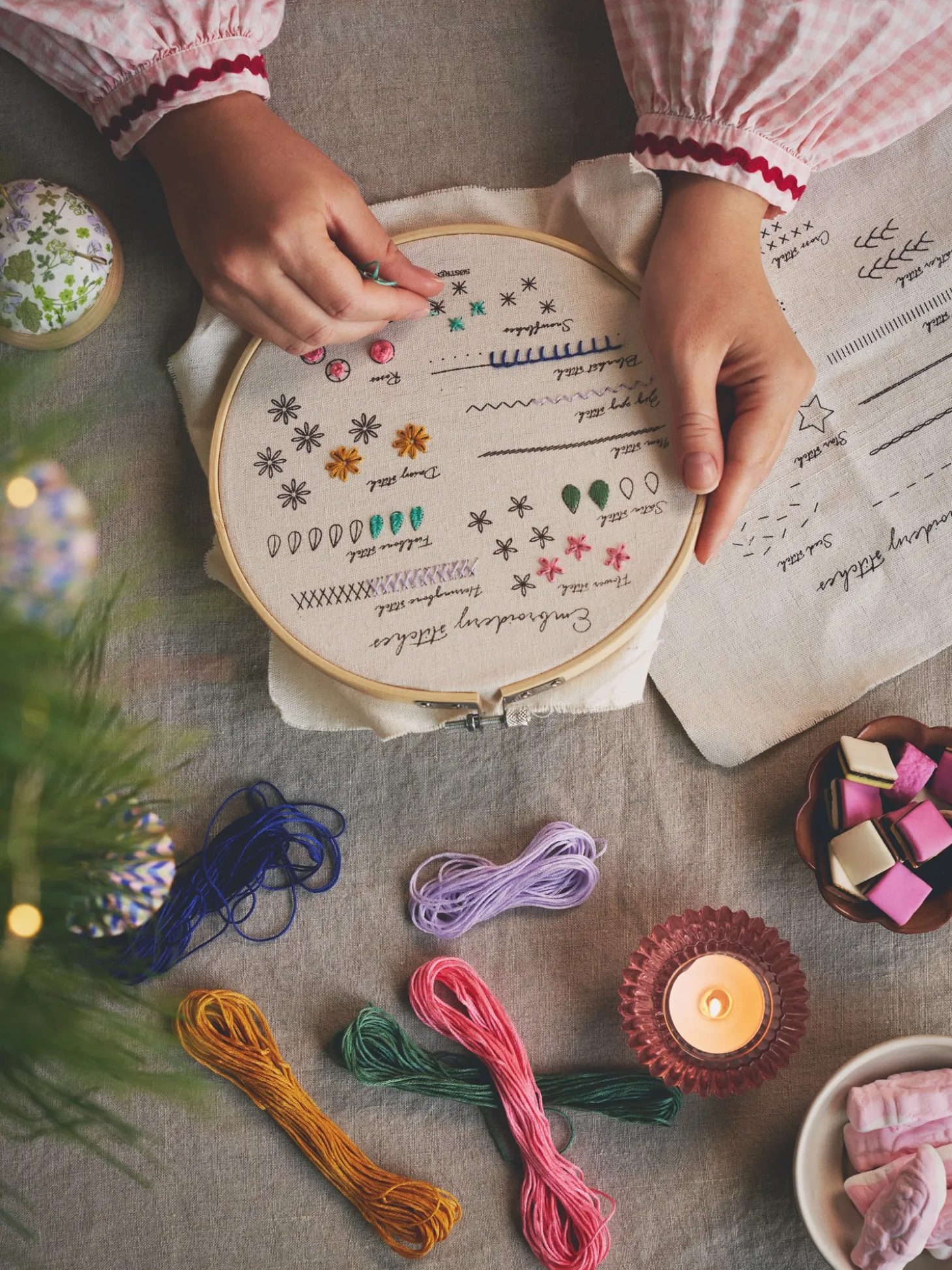 Broderisæt Til Begyndere