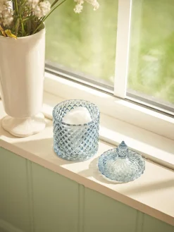 Dekorativt Glas Med Låg