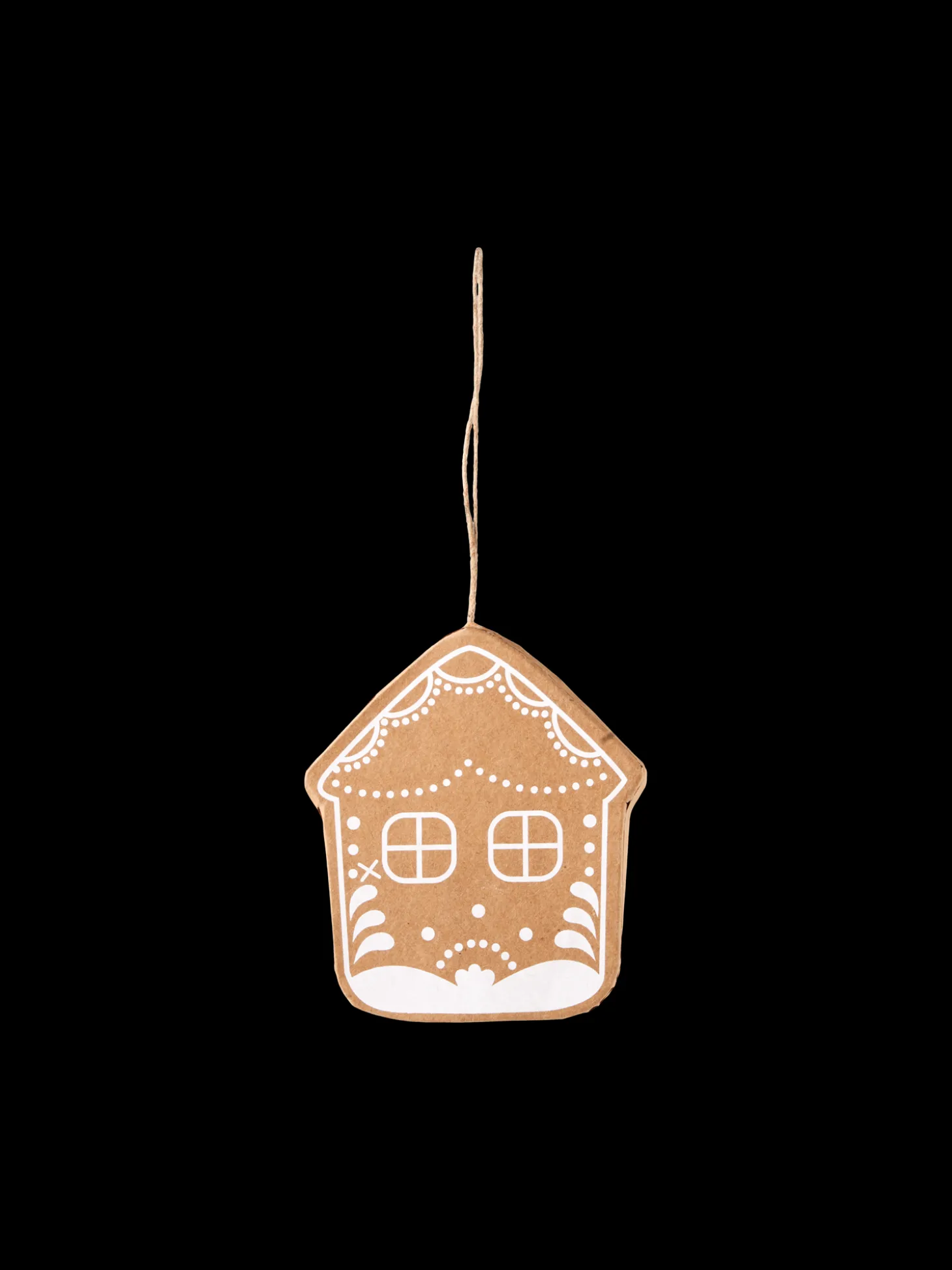 DIY-ornament Honningkagehus