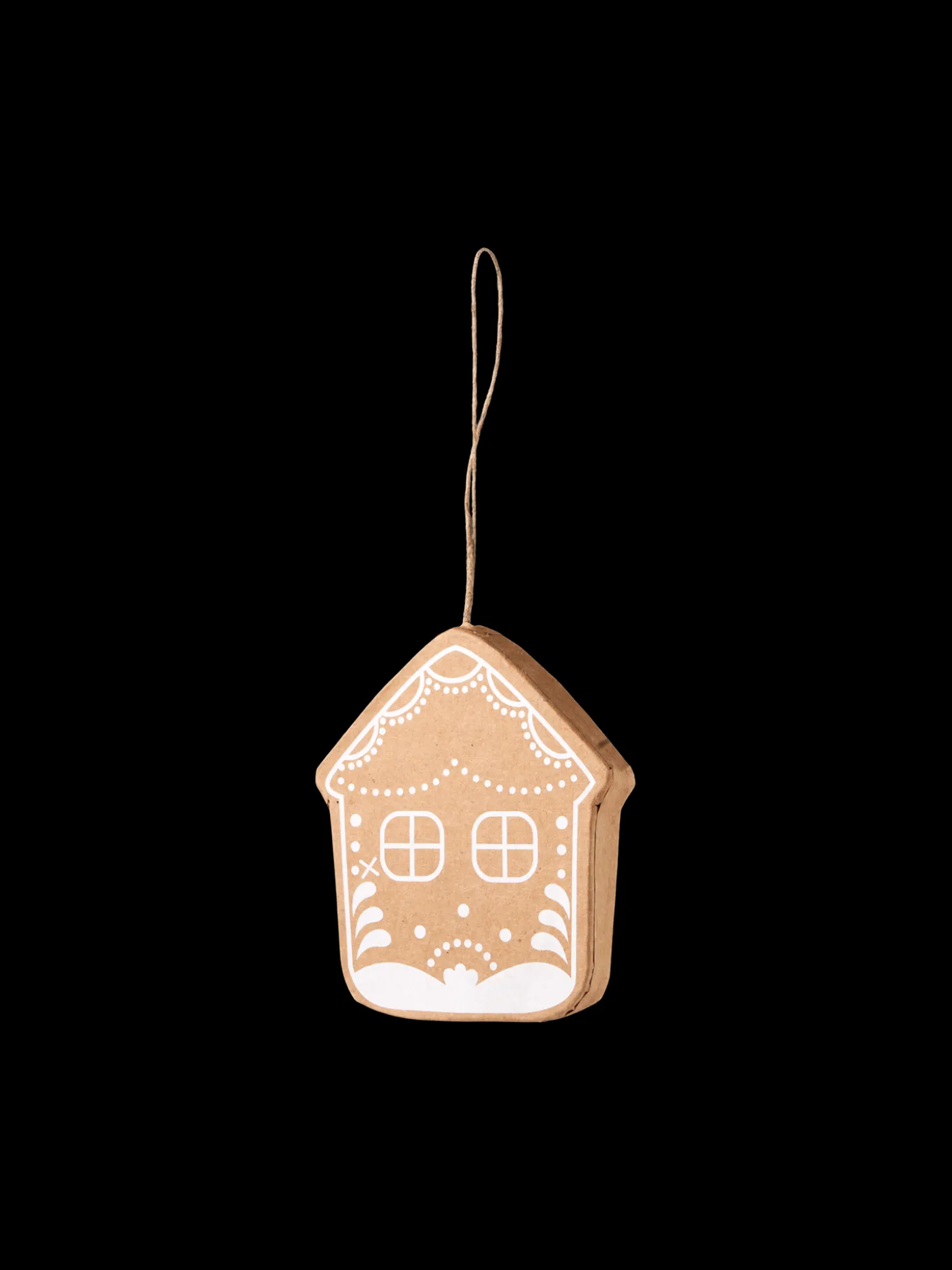 DIY-ornament Honningkagehus