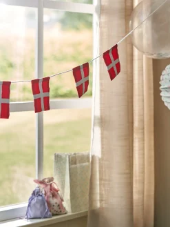 Flagranke Med Dannebrogsflag