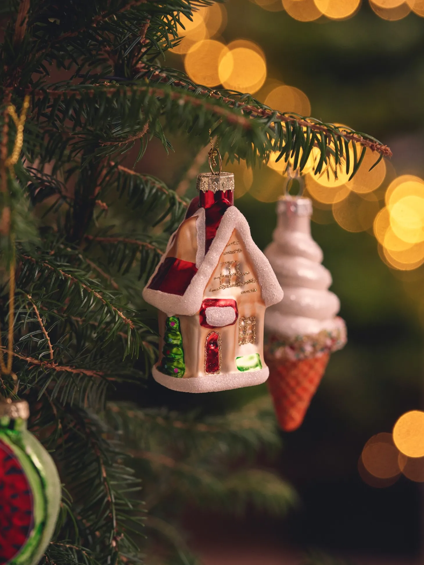 Juleophæng Med Hus