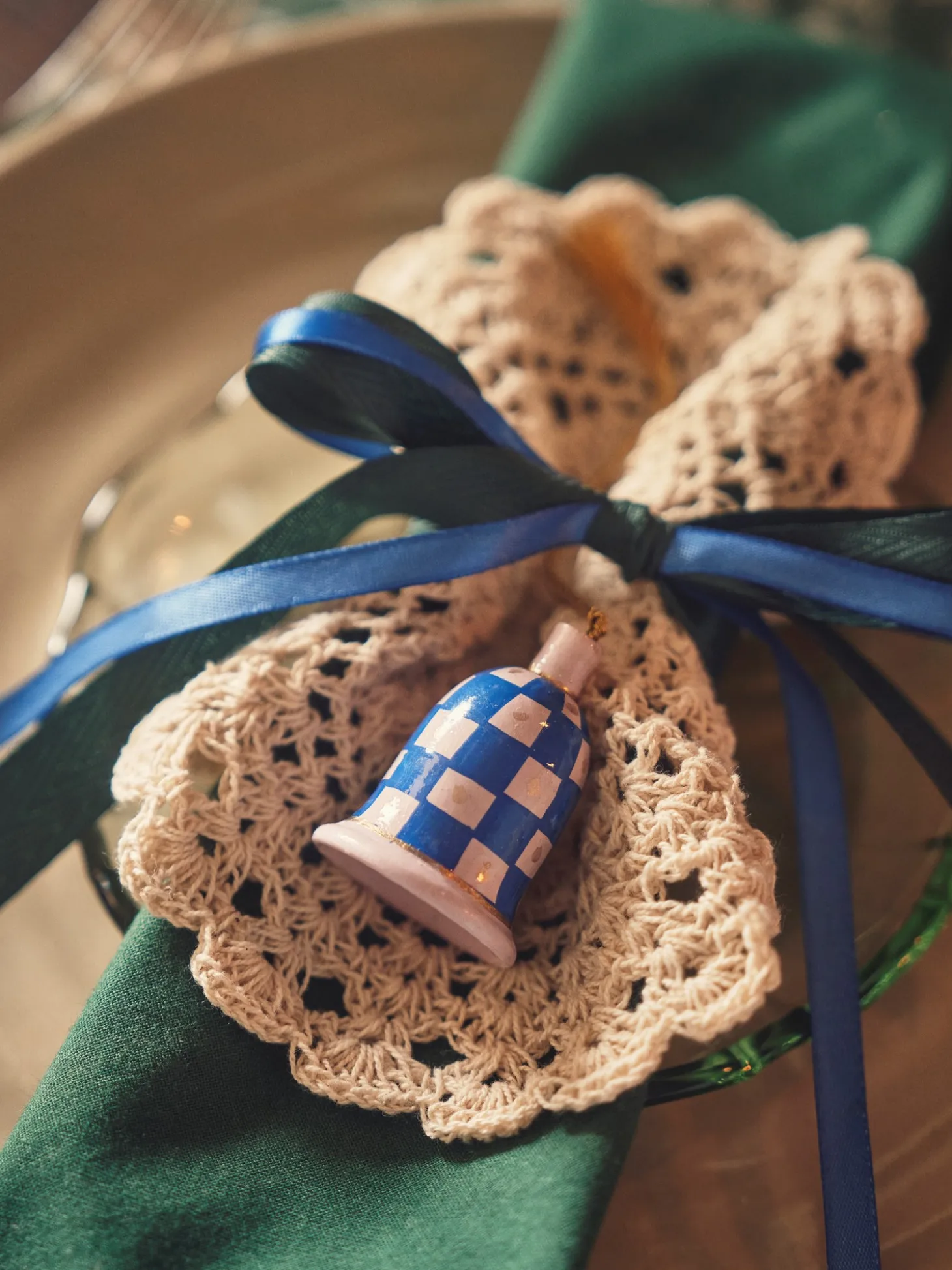 Juleophæng Med Klokke