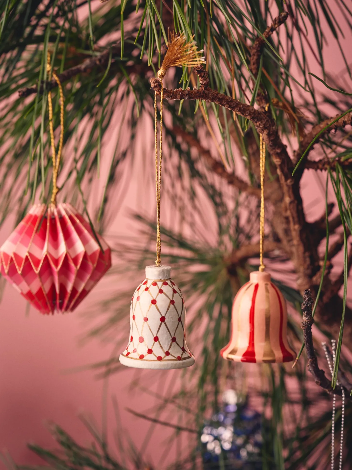 Juleophæng Med Klokke