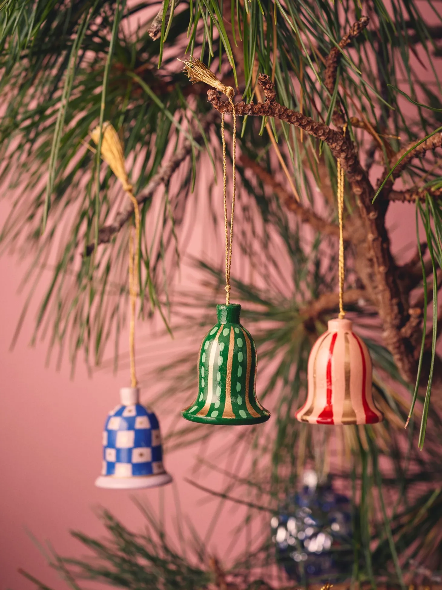 Juleophæng Med Klokke