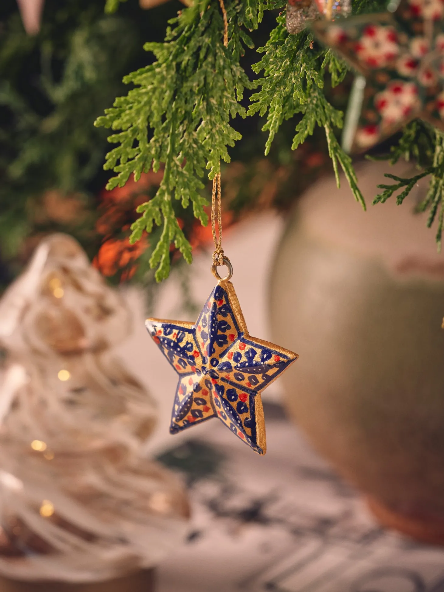 Juleophæng Med Stjerne