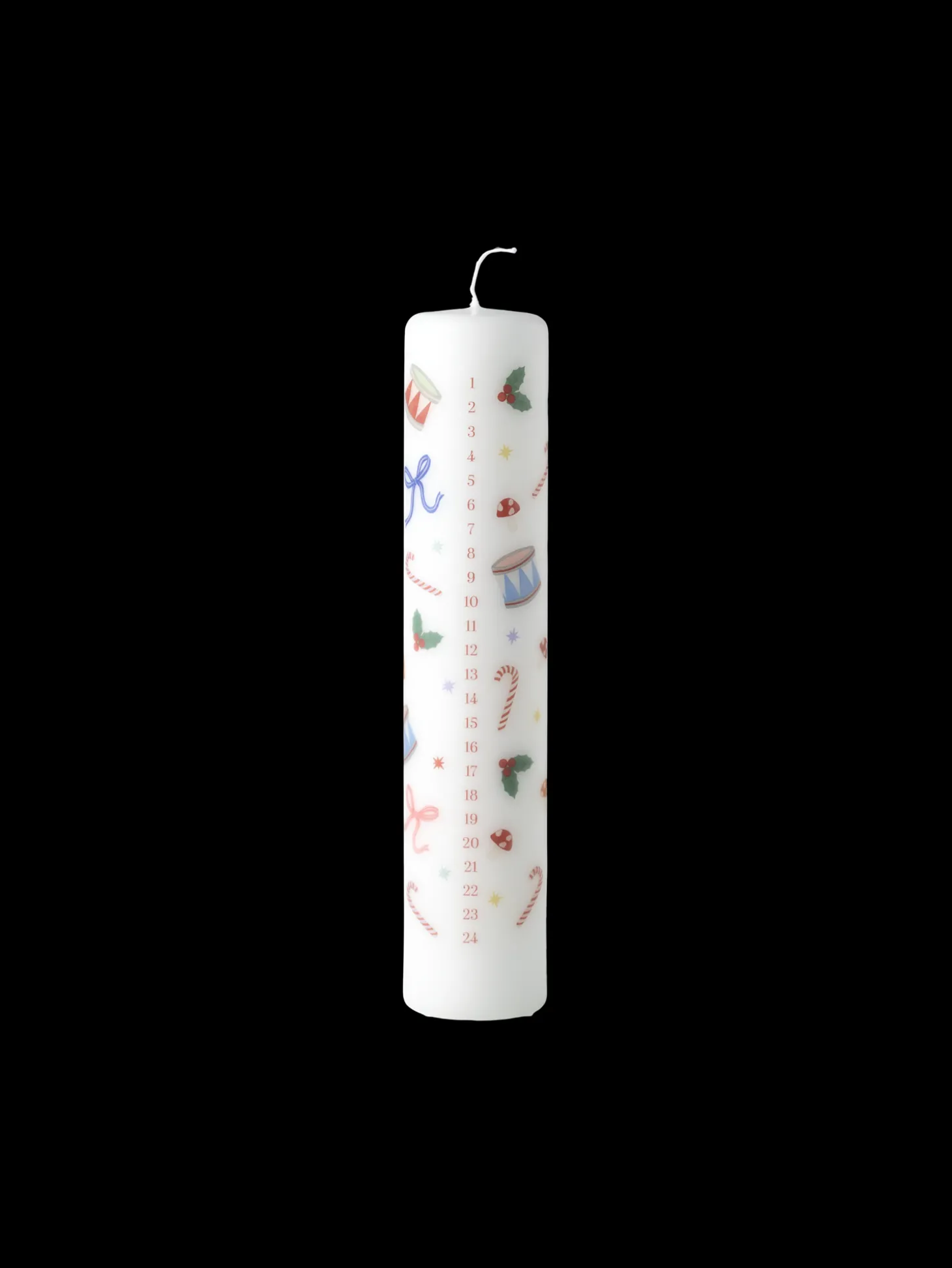 Kalenderlys 25 Cm
