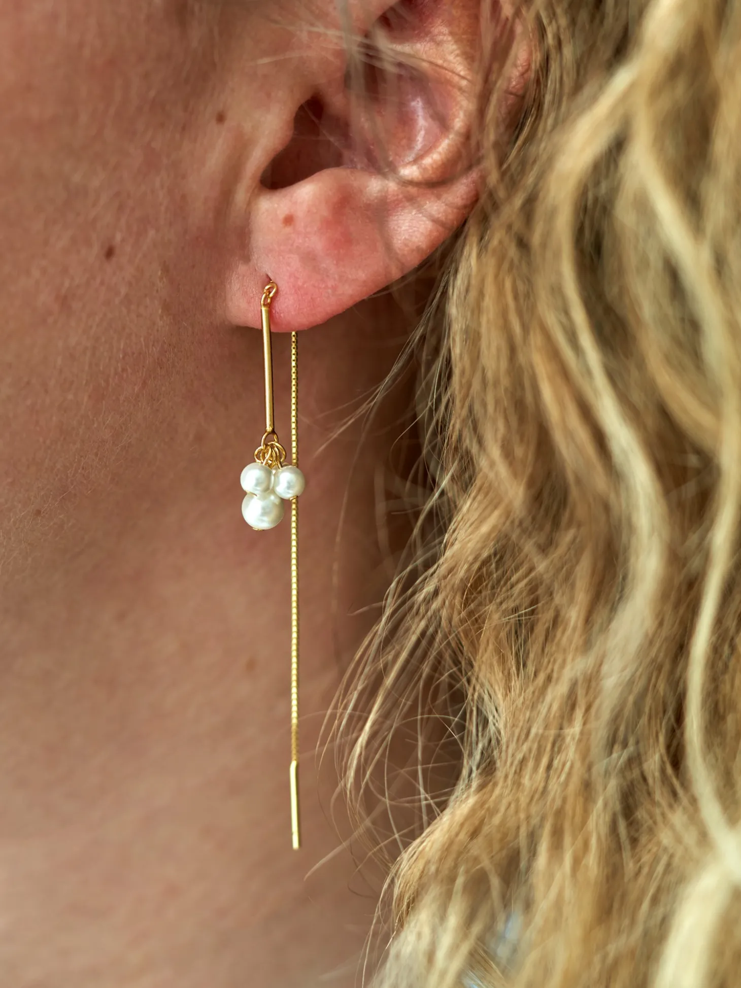 Malibu Pearl Øreringe