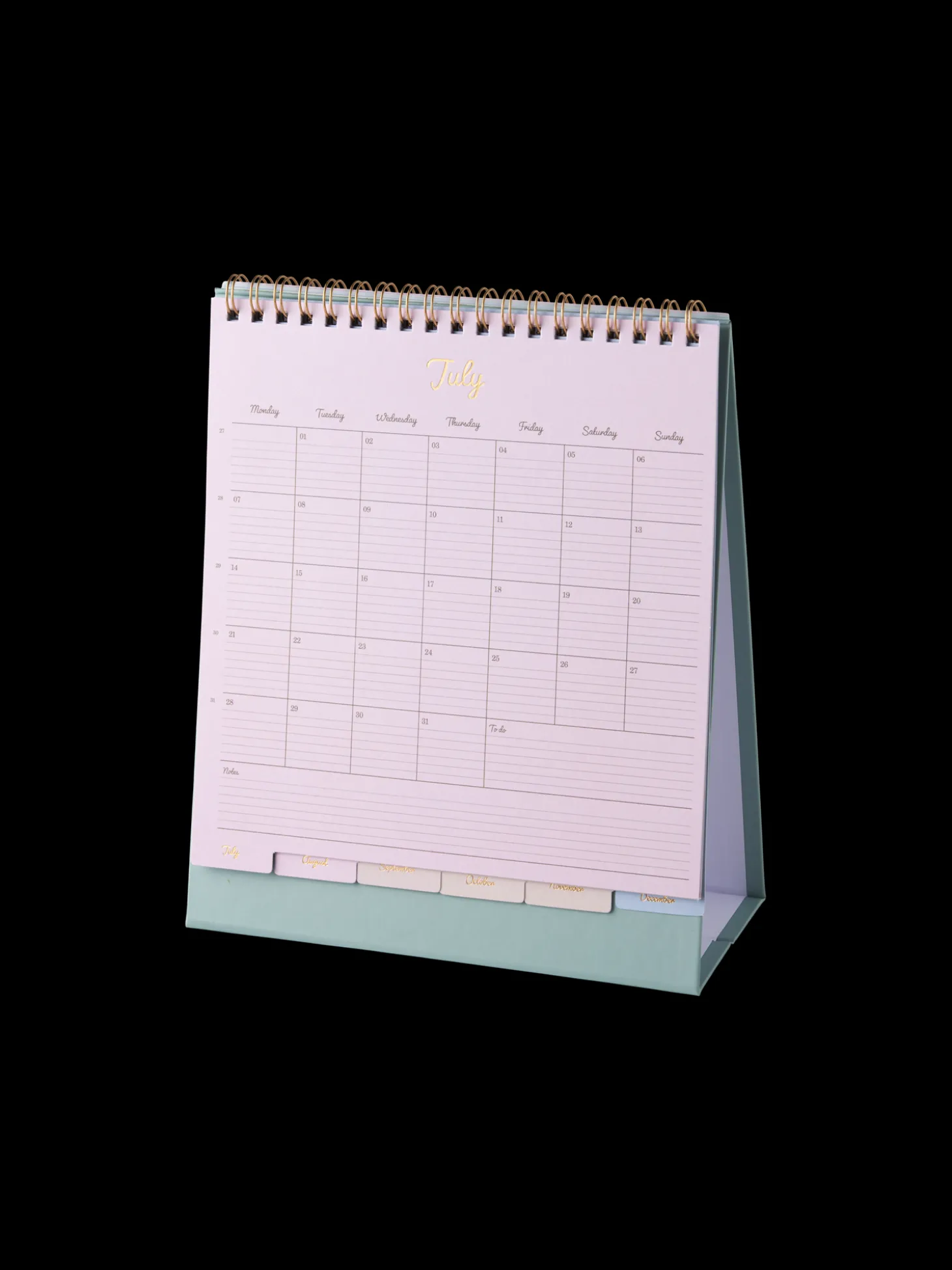 Månedskalender Til Skrivebordet