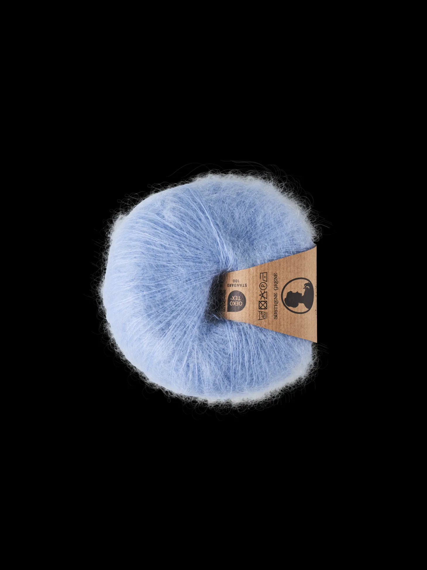 Mohairgarn Med Nylon