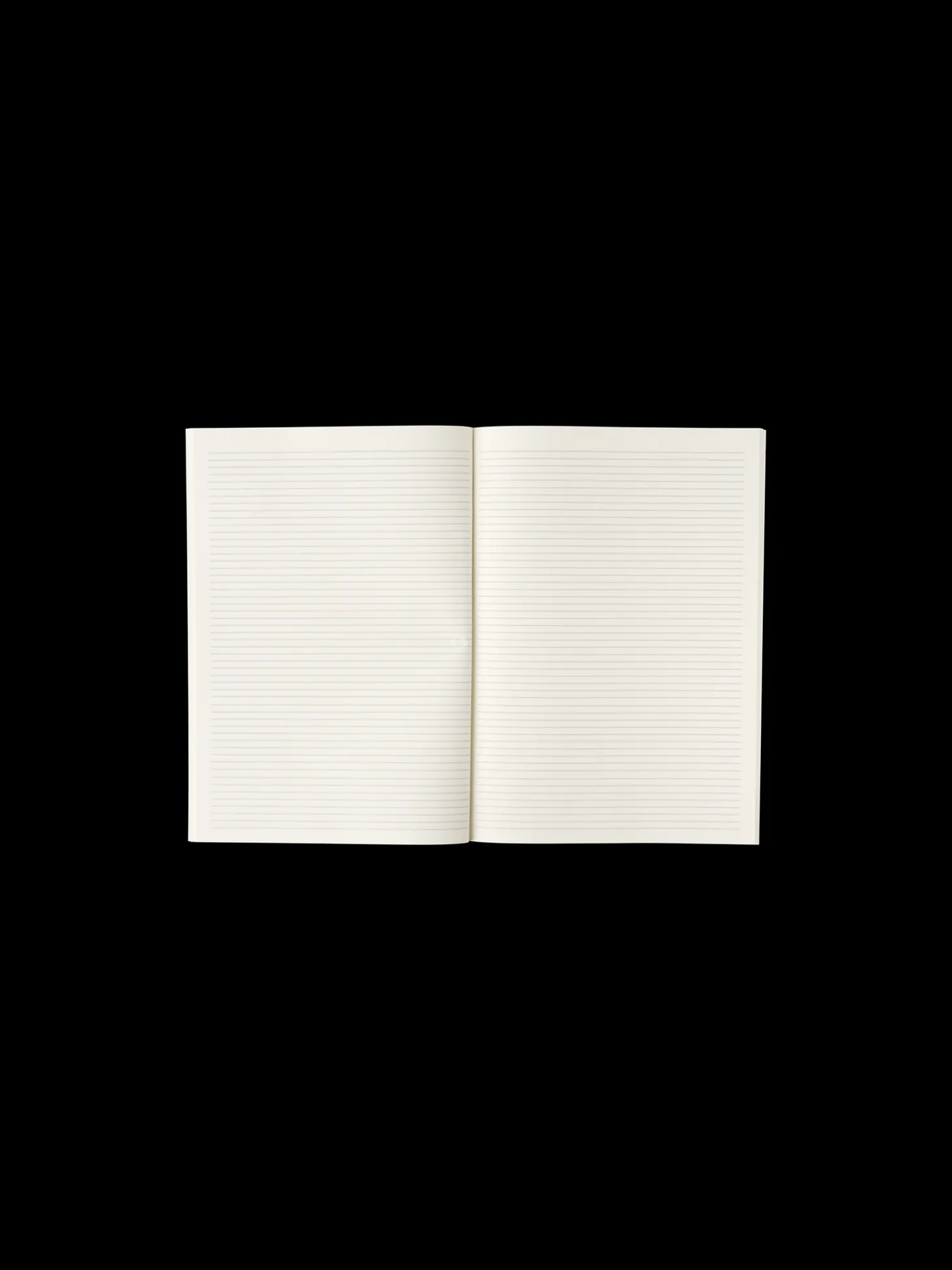 Notesbog Med Linjeret Papir A4