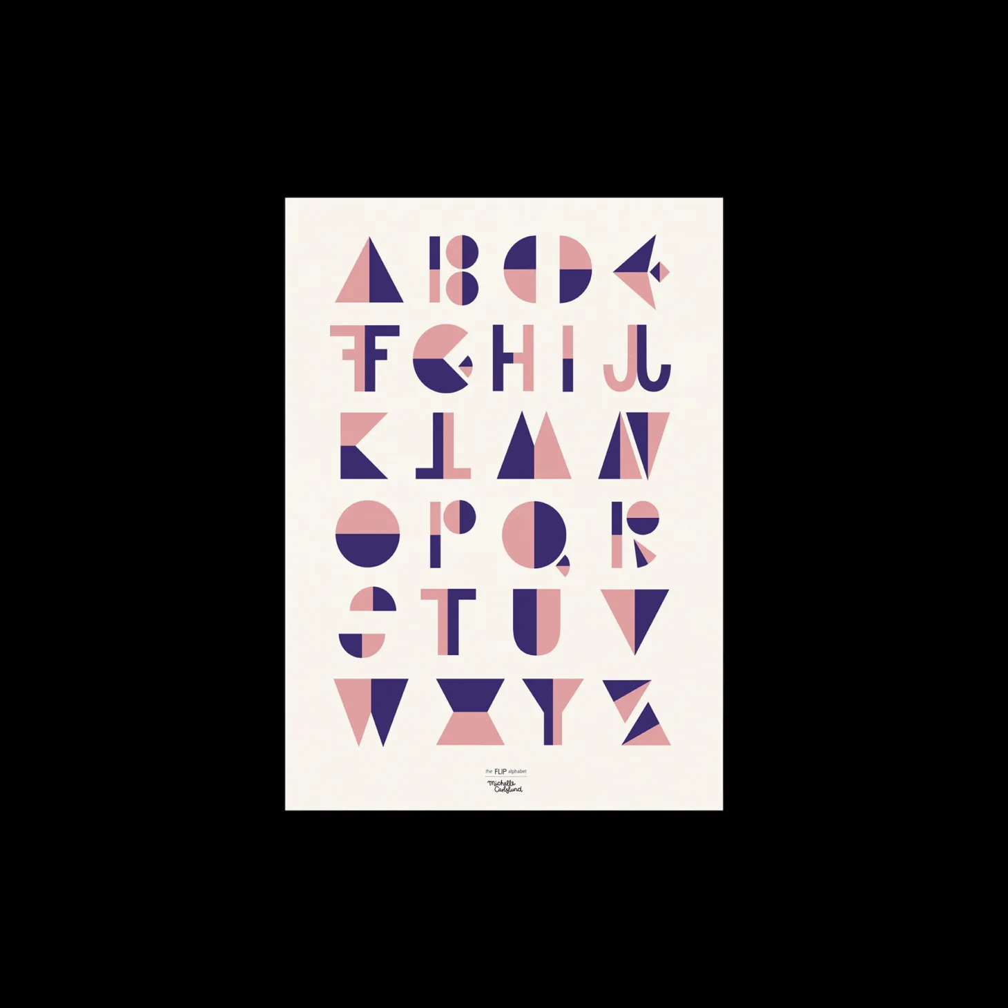 Plakat Flip Pink 50 X 70