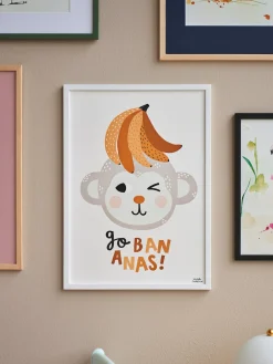 Plakat Go Bananas A3