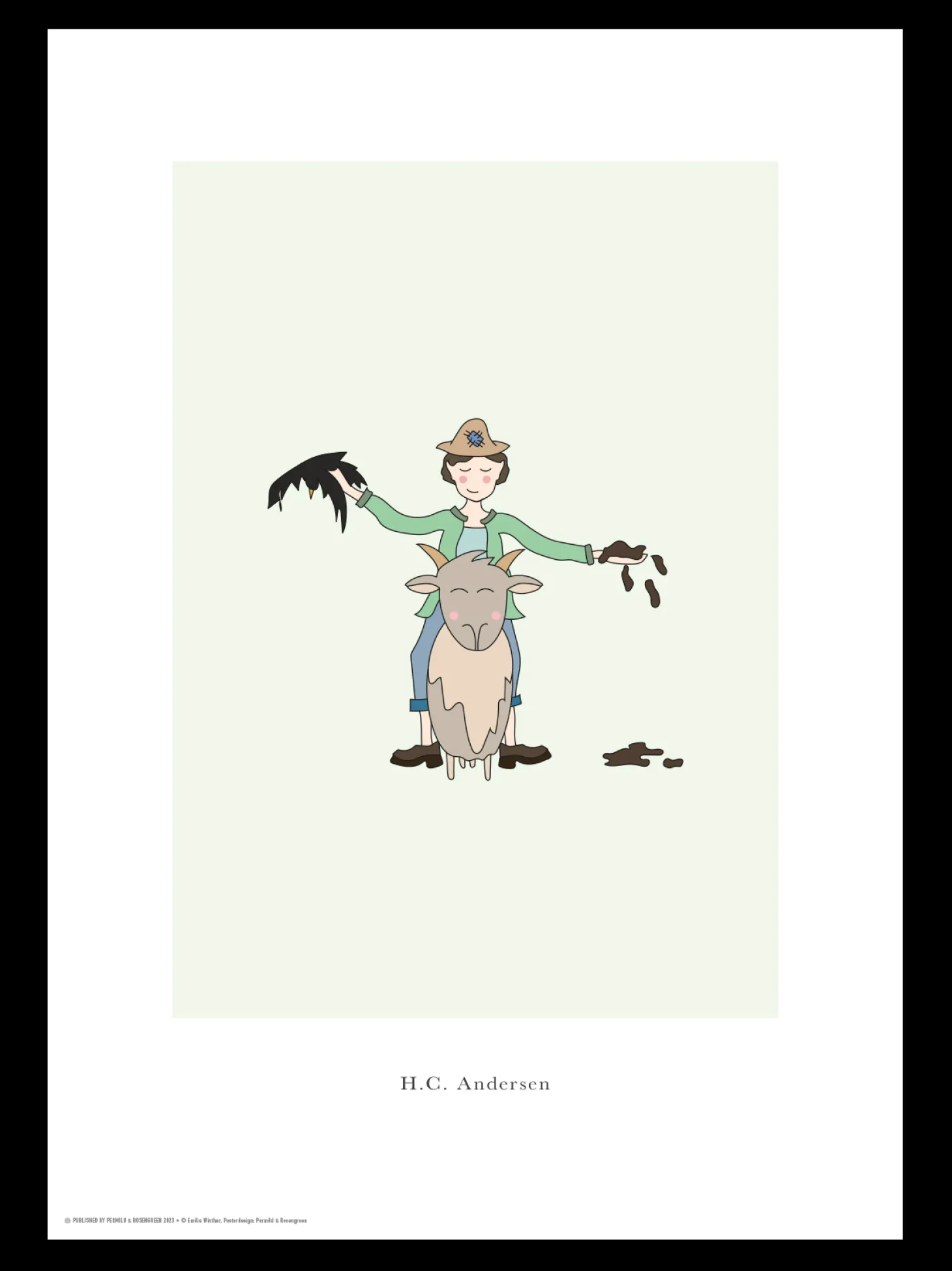 Plakat Klods-Hans A3
