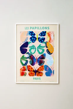 Plakat Les Papillons - Paris 50 X 70