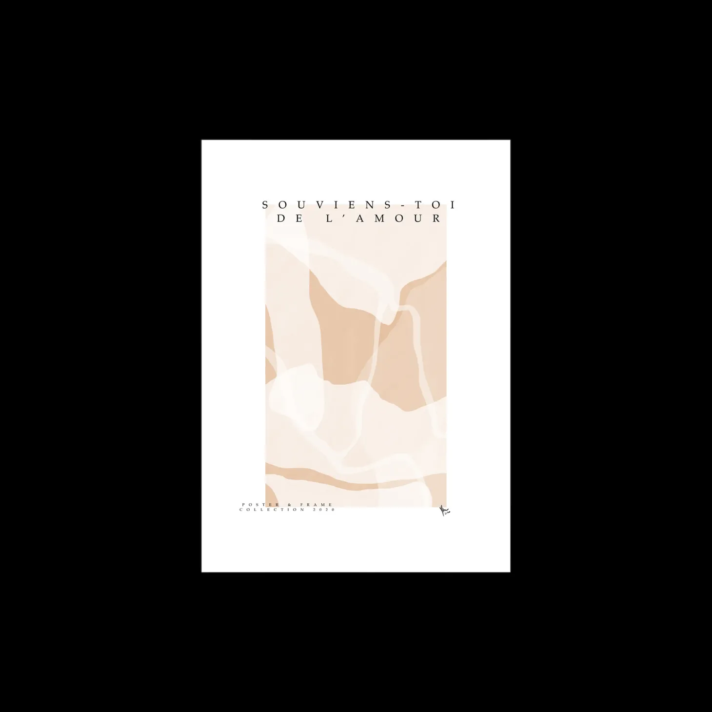 Plakat Souviens-Toi De L'Amour 50 X 70