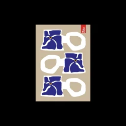 Plakat Ukiyo Mug Blue A3