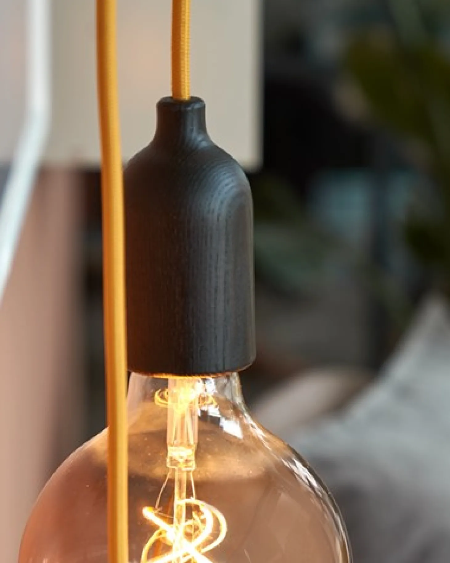 Plug-in Pendellampe Wenge
