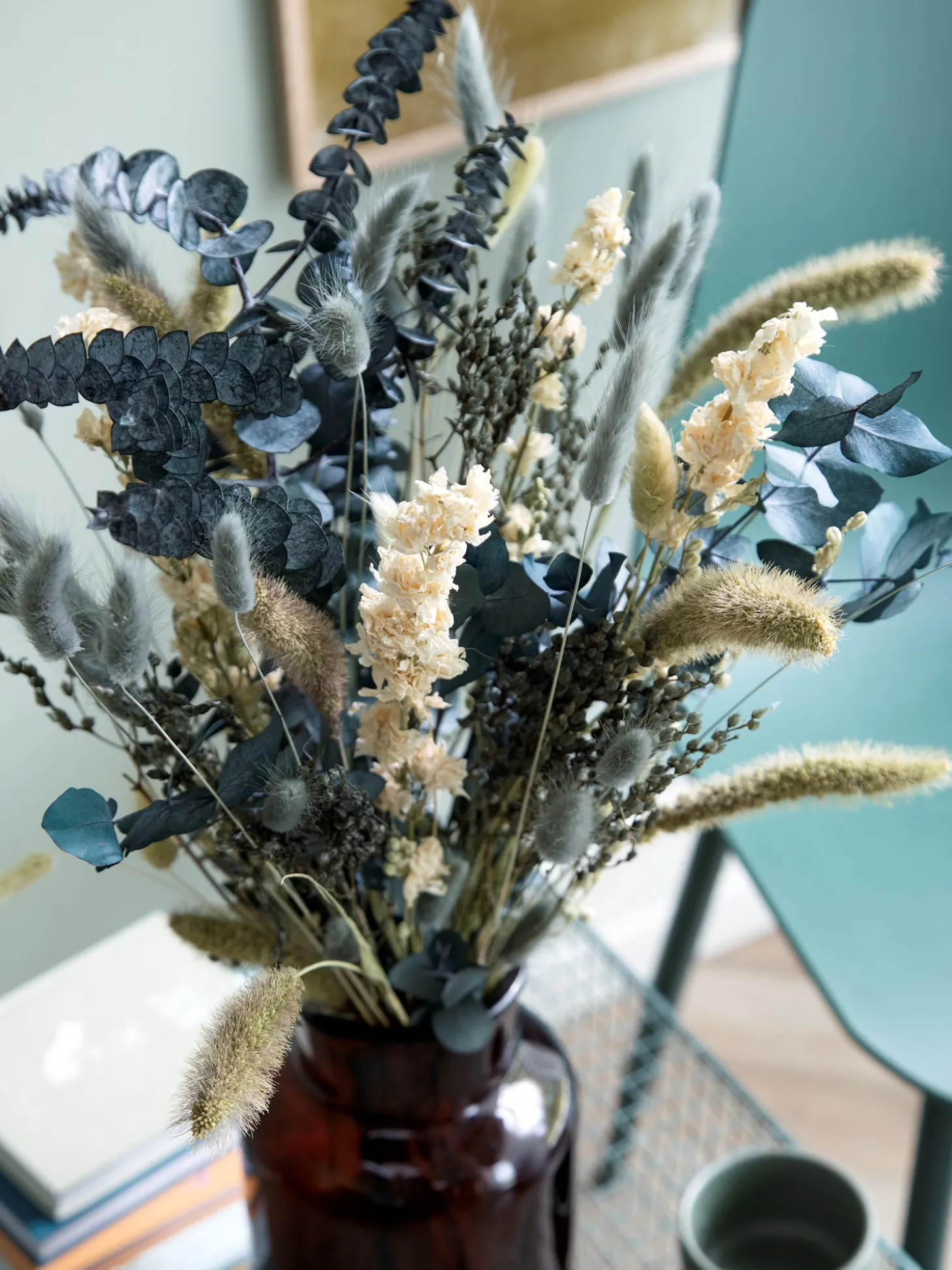 Tørrede Blomster Fiola Medium