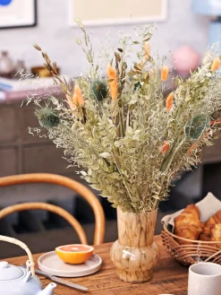 Tørrede Blomster Orange Medium