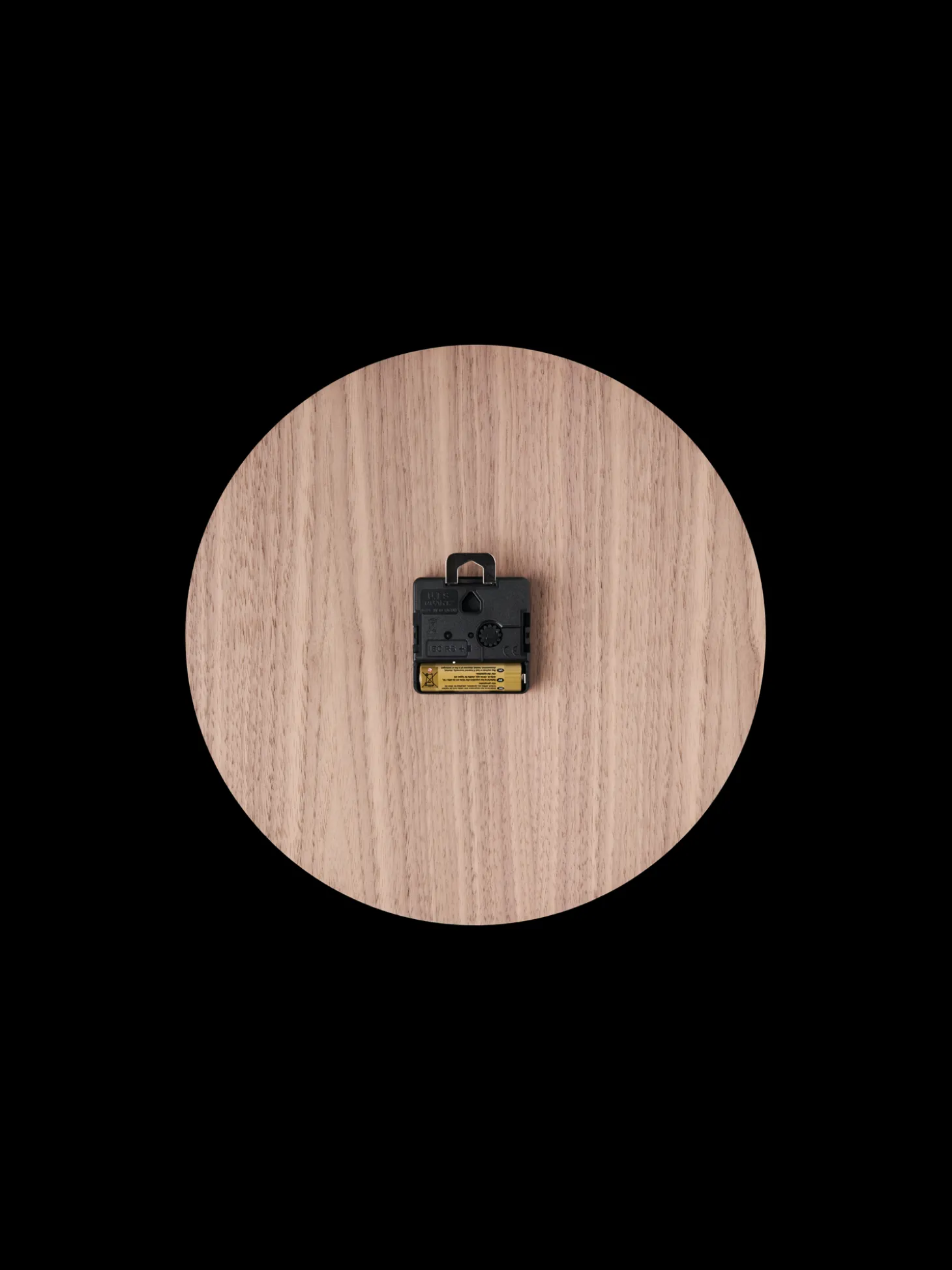 Vægur Walnut Ø28